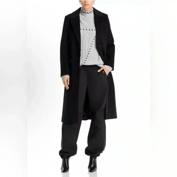 AQUA Two Button Long Coat - 100% Exclusive Bloomingdales - NWT - XL - Picture 3 of 12